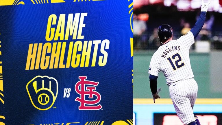 Cardinals vs. Brewers Game Highlights (5/11/24) | MLB Highlights