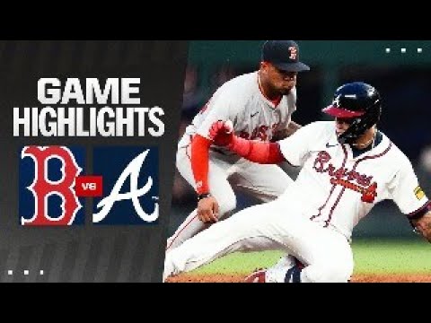 レッドソックス対ブレーブス戦ハイライト (5/8/24) | MLB ハイライト