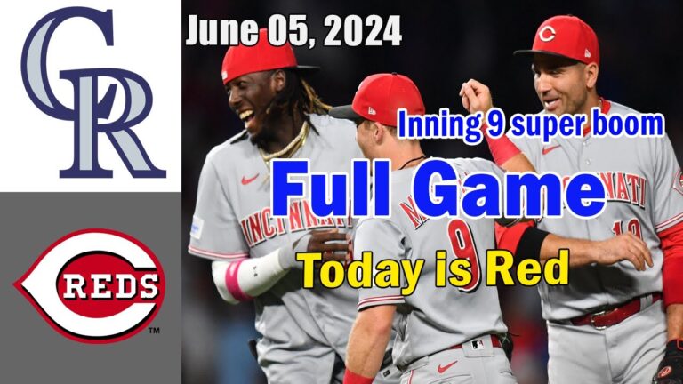 シンシナティ・レッズ対コロラド・ロッキーズ 2024年6月5日 フルゲーム | MLBハイライト | 2024 MLBシーズン