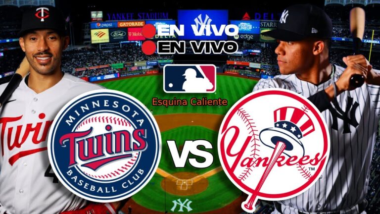 🔴 EN VIVO: ミネソタ ツインズ vs ヤンキース ニューヨーク - MLB ライブ - 実況中継