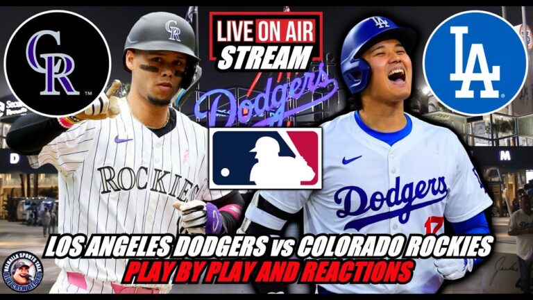 ロサンゼルス・ドジャース vs コロラド・ロッキーズ ⚾ MLB 🟢 ライブストリーム