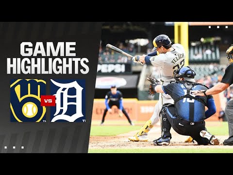 Brewers vs. Tigers  Game Highlights (6/7/24) | MLB Highlights