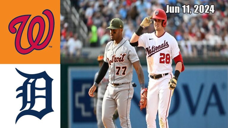 ワシントン ナショナルズ vs デトロイト タイガース 2024 年 6 月 11 日 試合ハイライト | 2024 MLB シーズン | MLB ハイライト