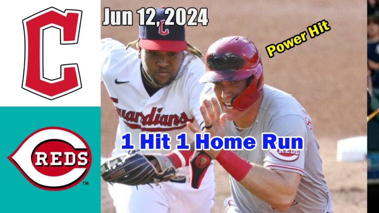 クリーブランド・ガーディアンズ対シンシナティ・レッズ 2024年6月12日 試合ハイライト | MLBハイライト | MLBシーズン2024