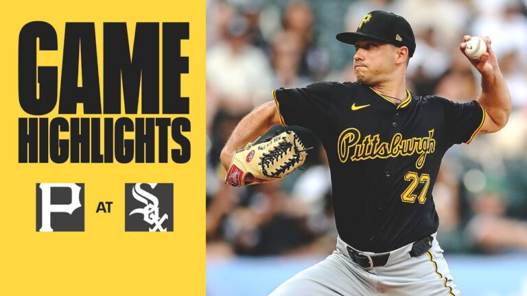 Marco Gonzales Stellar in Return, Picks Up Win | Pirates vs. White Sox Highlights (7/12/24)