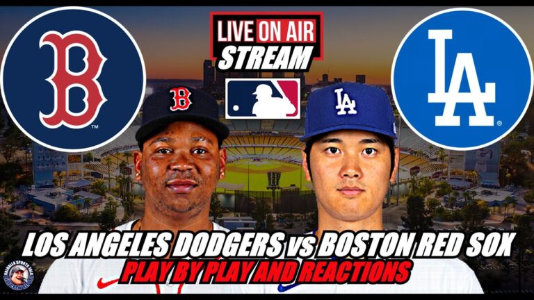 ロサンゼルス・ドジャース vs ボストン・レッドソックス ⚾ MLB 🟢 ライブストリーム