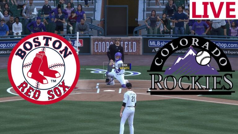 🔴LIVE 🔴 ボストン・レッドソックス VS コロラド・ロッキーズ/ 7月24日/ /MLB THE SHOW 2024