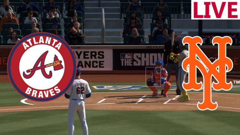 🔴LIVE MLB 🔴アトランタ・ブレーブス VS ニューヨーク・メッツ/ 7月25日 /MLB Envivo Mlb the show 24