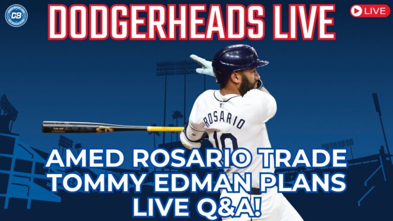 DodgerHeads Live: ドジャースがアメッド・ロザリオとトレード、次は何? ジャック・フラハティの最新情報など