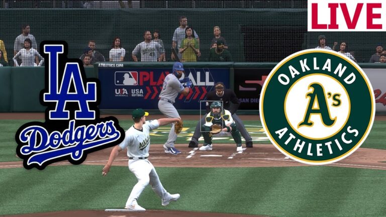 🔴ライブ野球🔴ロサンゼルス・ドジャース VS オークランド・アスレチックス /8月2日/MLB THE SHOW 2024