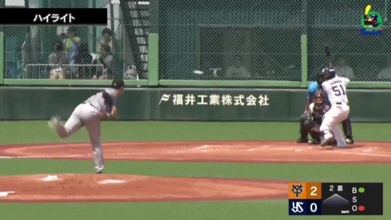 【ファームハイライト】濱田太貴選手が3号ソロ｜8月7日 東京ヤクルトスワローズvs巨人（戸田球場）