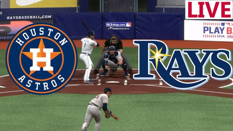 🔴ライブ野球🔴ヒューストン・アストロズ VS タンパベイ・レイズ/ 8月13日/ /MLB THE SHOW 2024