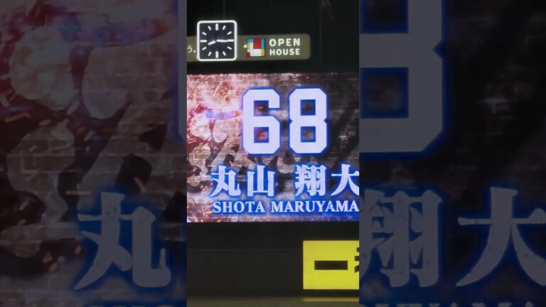 ２０２４年８月１３日 丸山翔大登板＠神宮球場　#プロ野球 　#セリーグ公式戦 　#リリーフ 　 #チャンネル登録高評価よろしくお願いします 　#燕征