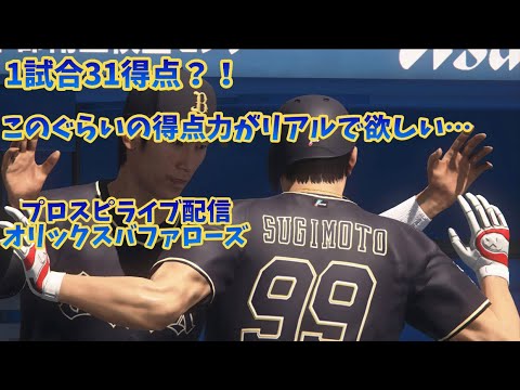 お酒飲みながら観戦如何ですか？オリックスバファローズプロ野球スピリッツ2019ライブ配信