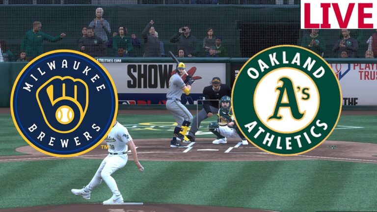 🔴ライブ野球🔴ミルウォーキー・ブルワーズ VS オークランド・アスレチックス /8月25日/MLB THE SHOW 2024