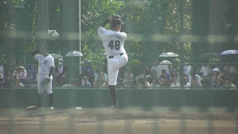 千葉ロッテマリーンズ 中村稔弥投手 投球練習 2024/9/6 ロッテ浦和球場