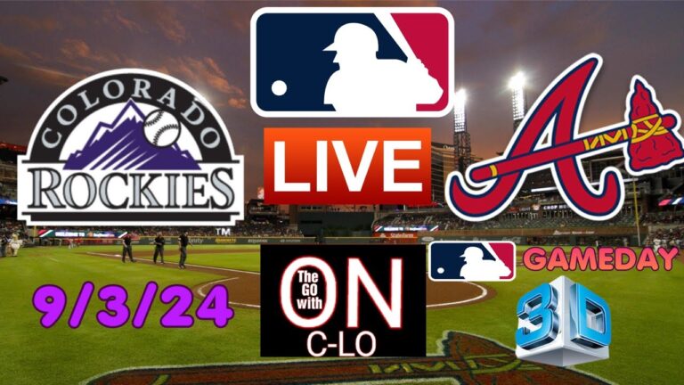 🔴アトランタ ブレーブス対コロラド ロッキーズ。ライブ MLB 野球。Play by PLay、3D プレゼンテーションなど!