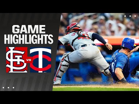 カージナルス対ツインズ戦ハイライト (8/23/24) | MLB ハイライト