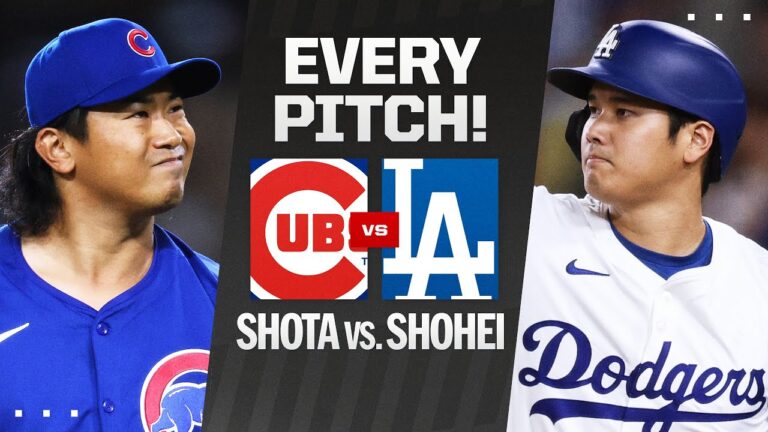 EVERY PITCH between Shota Imanaga and Shohei Ohtani! | 大谷翔平ハイライト | 今永昇太ハイライト