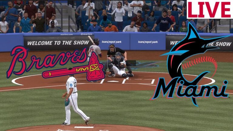 🔴ライブ野球🔴アトランタ ブレーブス vs マイアミ マーリンズ /9 月 20 日 /MLB THE SHOW 2024