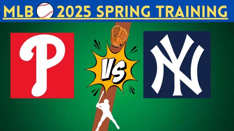 2025年春のトレーニング：フィラデルフィアフィリーズvs.ニューヨークヤンキース#Phillies #yankees