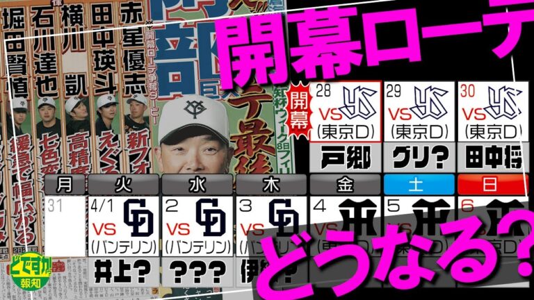 【大予言再び】阿部巨人のエース格に井上温大を抜てきへ…この史上最強どう並べる⁉ 大事な週頭は【どですか報知】