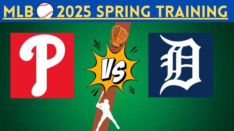 2025春のトレーニング：フィラデルフィアフィリーズ @デトロイトタイガース#phillies #tigers