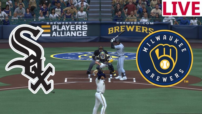 🔴Live🔴ChicagoWhiteSoxvs Milwaukee Brewers/ Baseball Spring Training// MLB The Show 2024