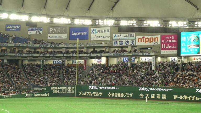 2025 3-1 東京ヤクルトスワローズ 錨を上げて→サンタナ応援歌 in東京ドーム