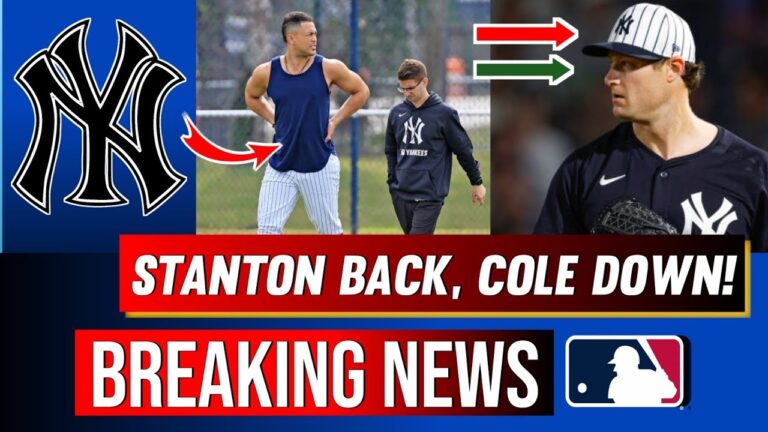 Yankees Breaking News：Stanton Returns、Cole's Elbowの懸念、名簿からスナッブされたトップの見込み客！