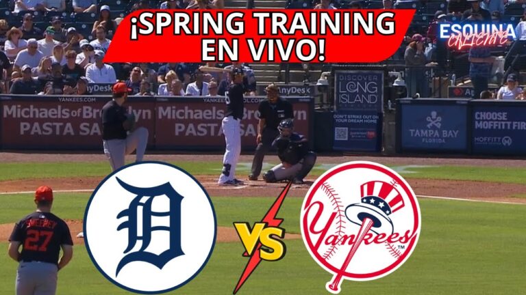 🔴en vivo：デトロイトタイガースvsニューヨークヤンキース-Juega Aaron Judge Y Bellinger -Esquina Caliente