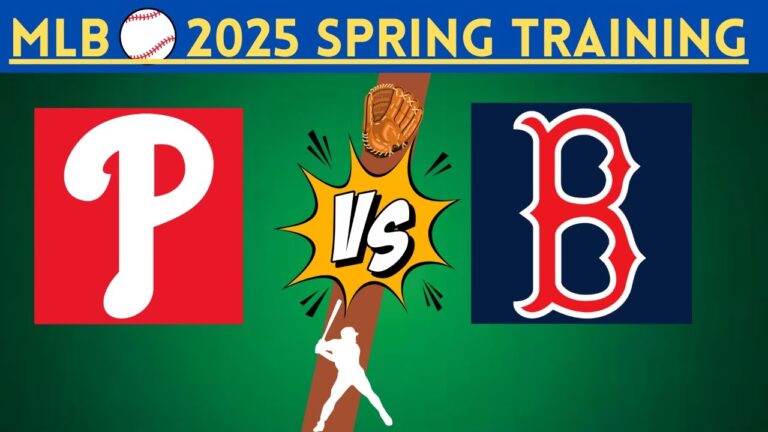 2025春のトレーニング：フィラデルフィアフィリーズ @ボストンレッドソックス#phillies #redsox