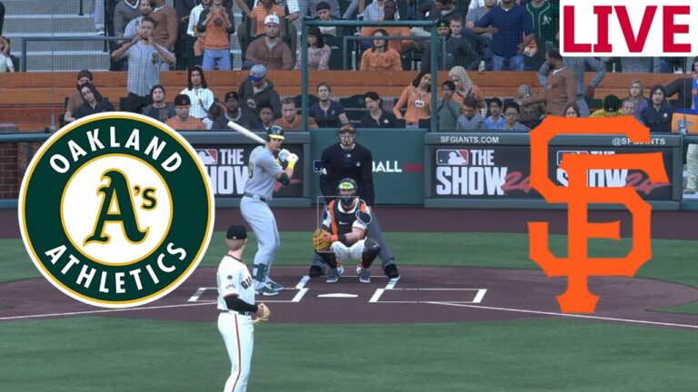 🔴live🔴oakland陸上競技対サンフランシスコジャイアンツ /野球春のトレーニング /MLB Vivo /MLB The Show