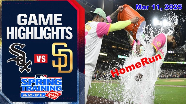 Chicago White Sox vs San Diego Padres FULL GAME Highlights 03/11/25 | MLB Spring Training  2025