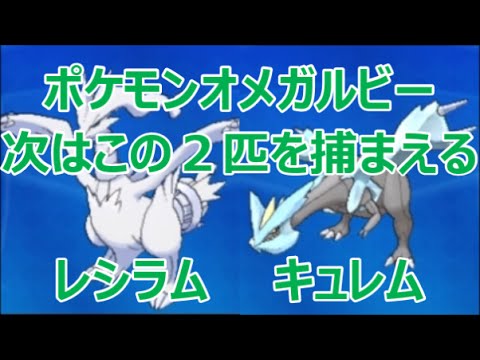 Orasポケモンオメガルビー アルファサファイア おおぞらをとぶ レベル100を連れ おぼろ洞窟のレシラム ゼクロム といびつな穴のキュレムを捕まえる いでんしのくさびもget Games Wacoca Japan People Life Style