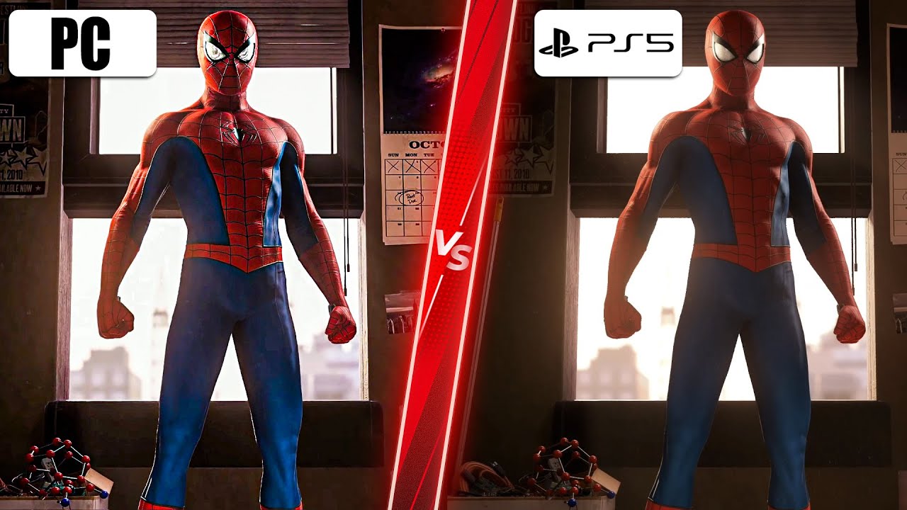 Marvels Spider Man Remastered Pc Vs Ps5 Graphics Comparison Games Wacoca Japan People 4614