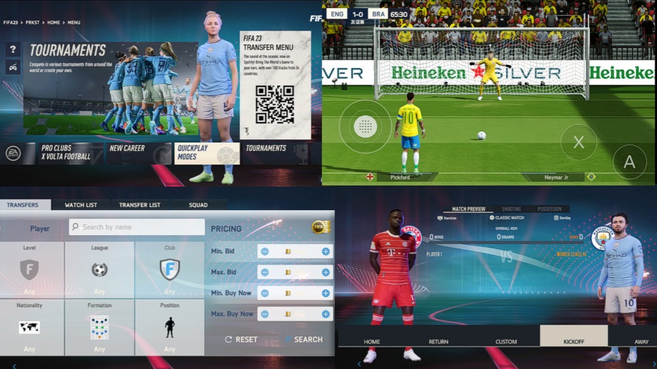 Fifa 16 Mod Fifa 23 Android New Transfers 2023 And Kits [apk Obb] Offline