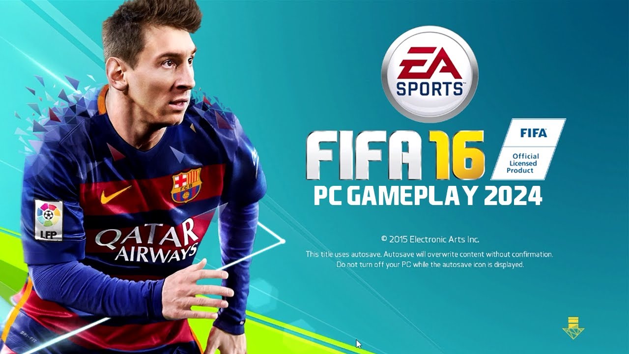 FIFA 16 PC Gameplay in 2024 (Crack Version) Games WACOCA JAPAN