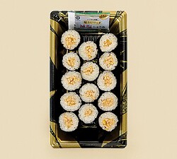 「こだわり納豆の納豆細巻寿司（2巻増量）」（税込 340円）