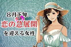 【星座別】８月下旬、「恋の急展開」を迎える女性ランキング＜第１位〜第３位＞