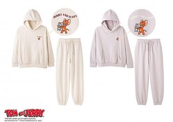 「JERRY＆TUFFY パーカーパジャマ」（各7600円）　※価格は税込み