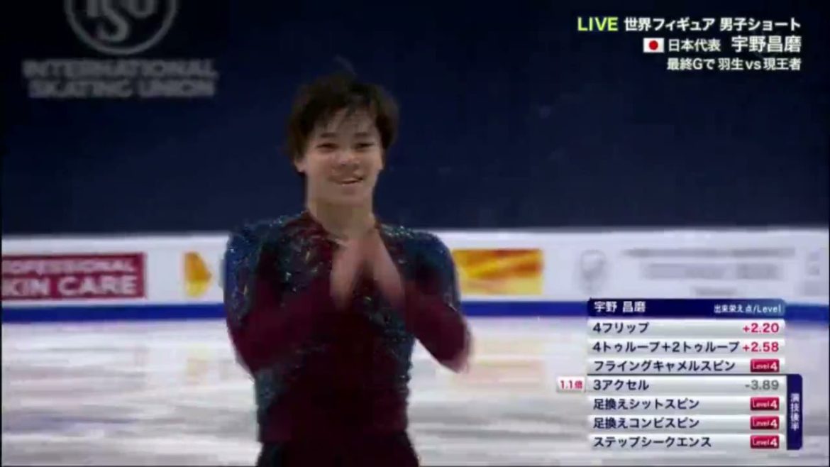 宇野 昌磨 Uno Shoma 92 62 Rank 3 世界フィギュアスケート選手権21 News Wacoca Japan People Life Style