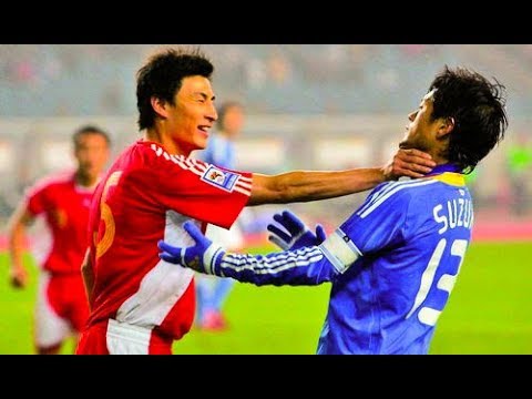 日本サッカー史上最高に荒れた試合 カンフー中国vs日本代表 乱闘 ハイライト China Vs Japan Football News Wacoca Japan People Life Style