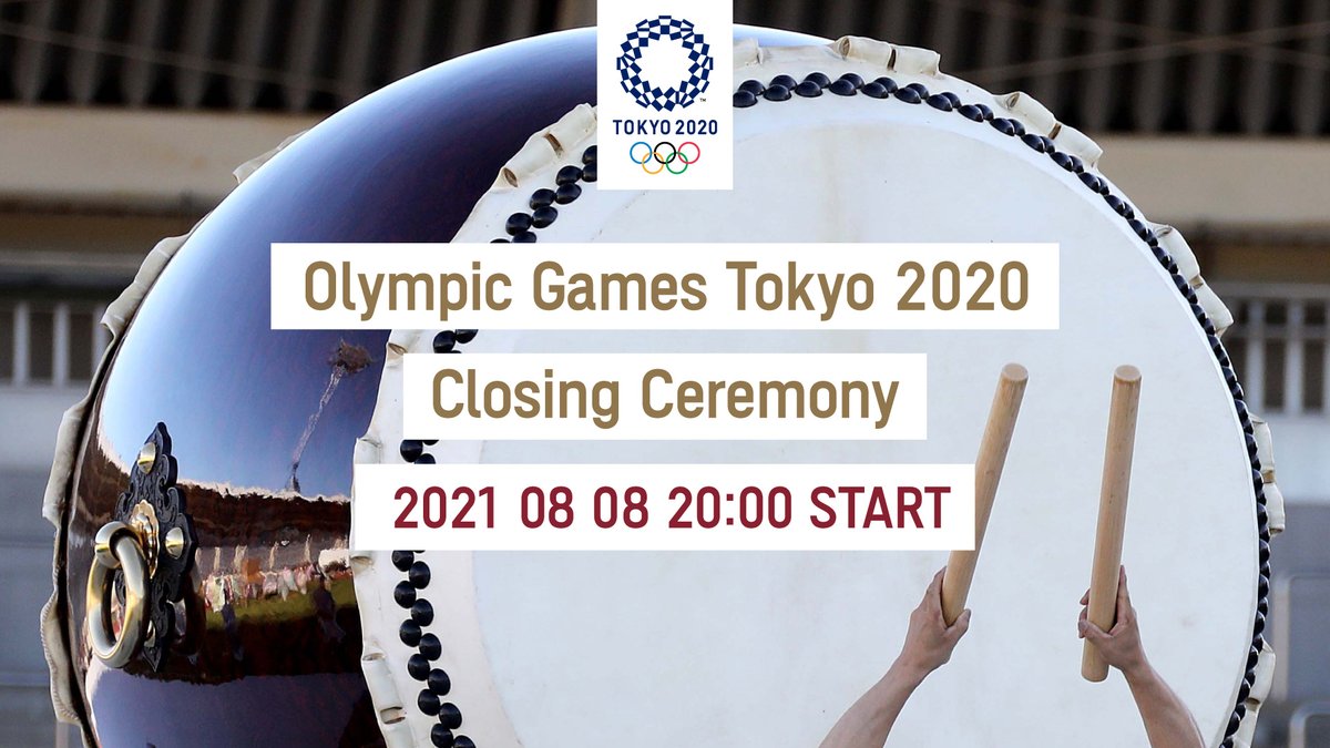 #閉会式 まで あと2時間 #Tokyo2020 #オリンピック ... - News | WACOCA ...