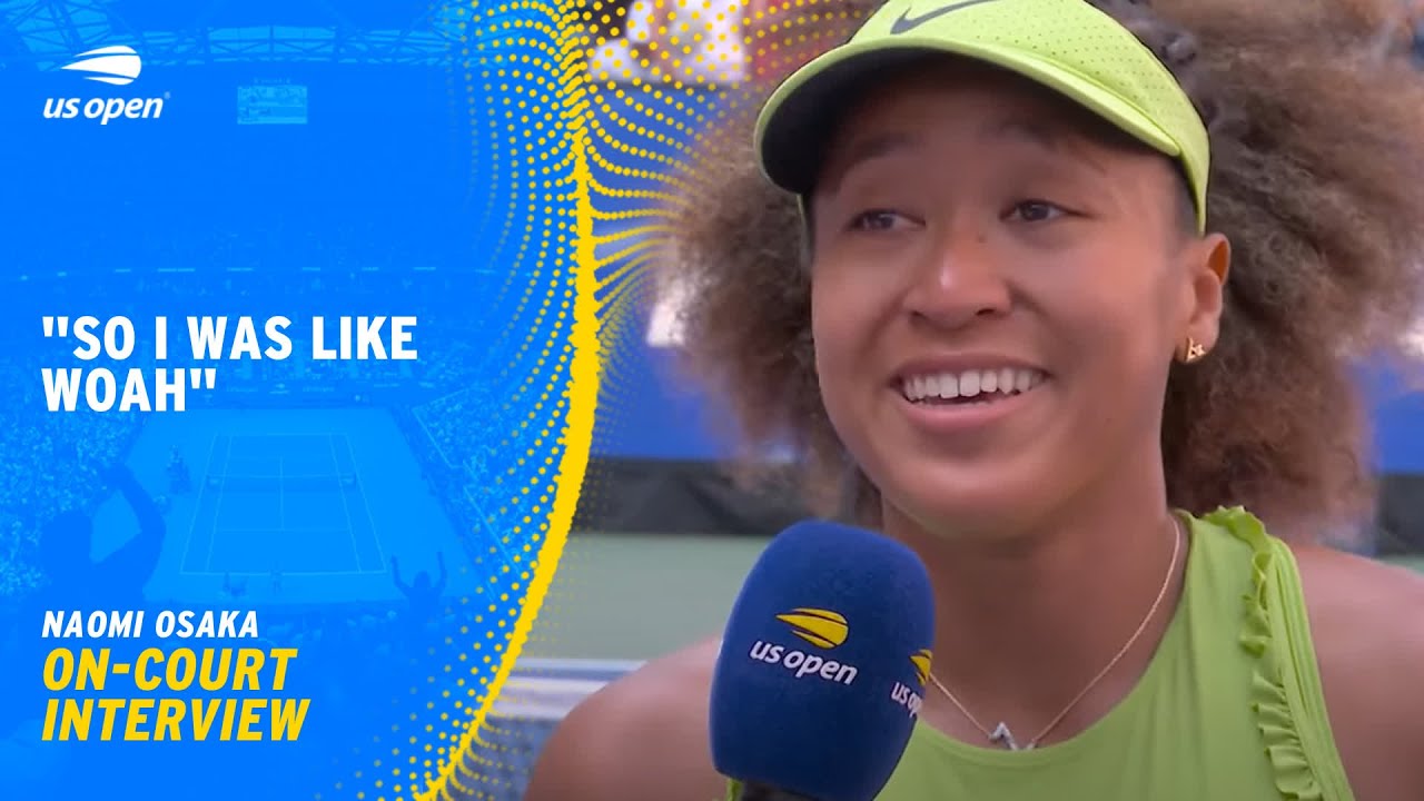 Naomi Osaka On-Court Interview | 2024 US Open Round 1 - News | WACOCA ...