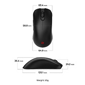 画像集 No.006のサムネイル画像 / ポーリングレート4000Hz対応のワイヤレスマウス計3製品がZOWIEブランドから登場