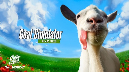 画像集 No.001のサムネイル画像 / ヤギ生活シミュレーション「Goat Simulator: Remastered」，PS5向けパッケージ版の発売が決定。ハピネットゲームフェスに試遊台を出展