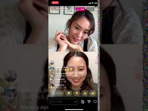 桐谷美玲 河北麻友子 インスタライブ ディズニー派 ジブリ派 05 02 Videos Wacoca Japan People Life Style