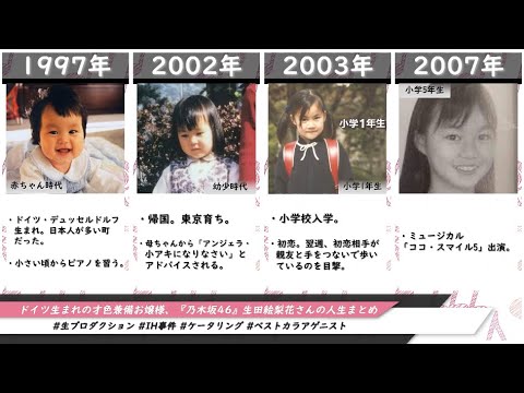 ドイツ生まれの才色兼備お嬢様 乃木坂46 生田絵梨花さんの人生まとめ 21年度版 Videos Wacoca Japan People Life Style