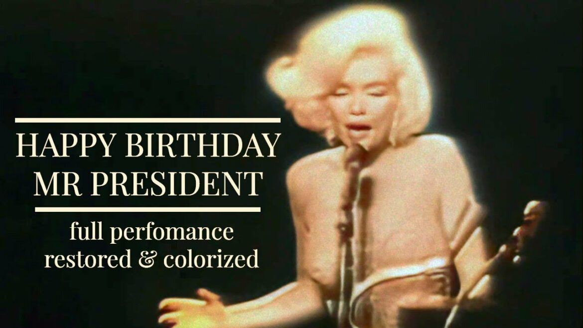 Marilyn Monroe Singing Happy Birthday Mr President High Quality Videos Wacoca Japan People 3266